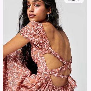 NWOT FREE PEOPLE ULTRAVIOLET DRESS XS